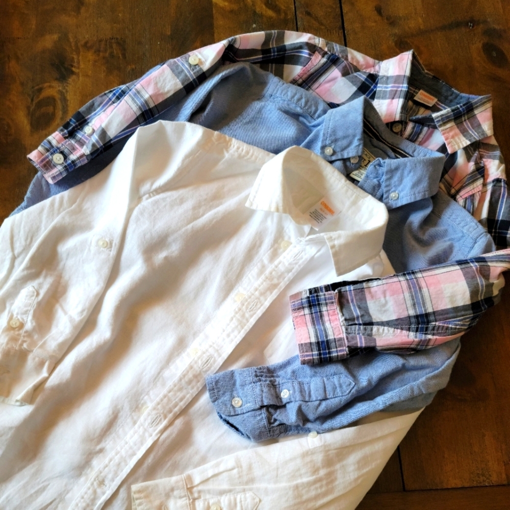 Boys Button Down Shirts Gymboree/Children's Place